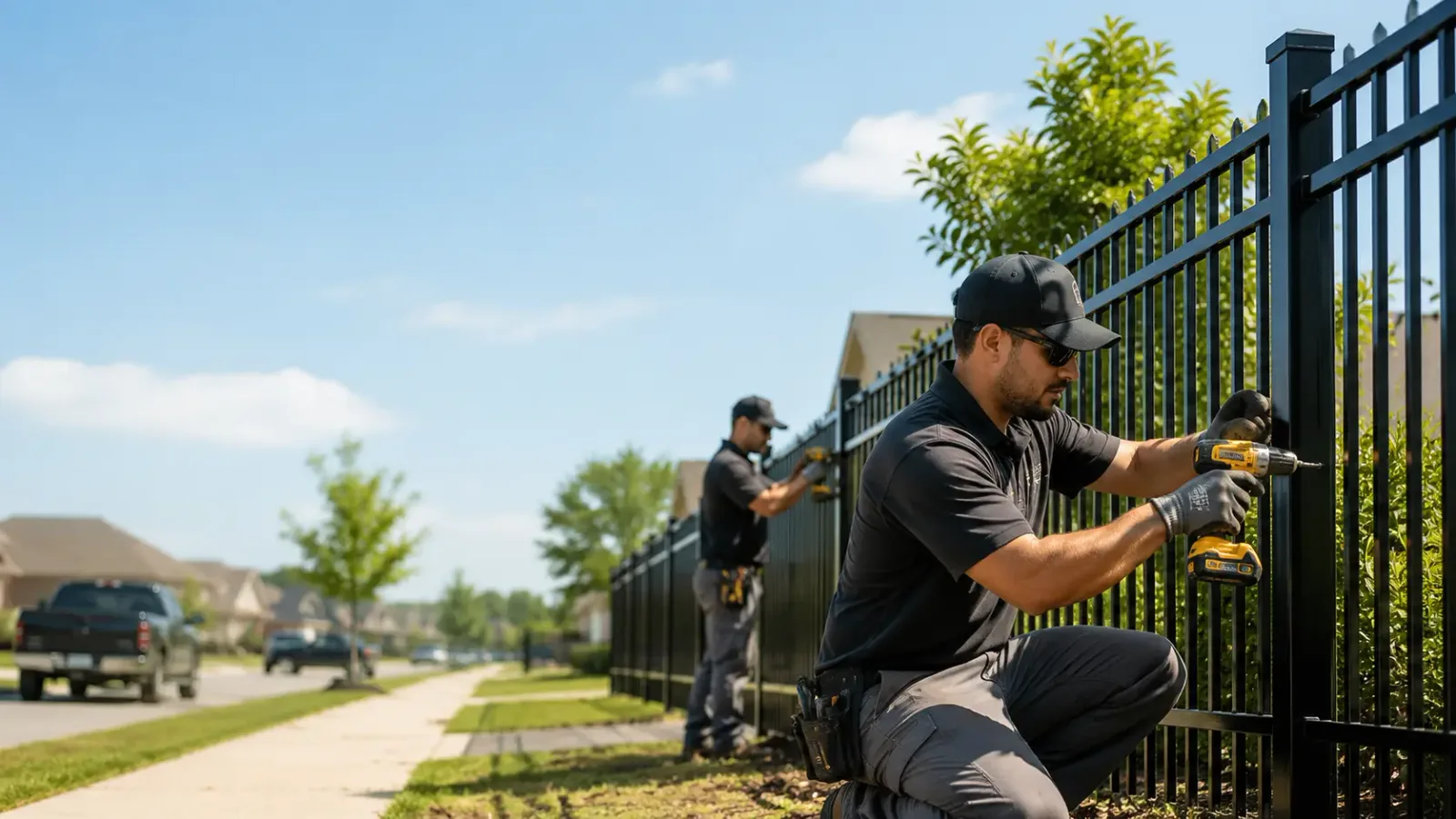 Metal Fence Installation in Hudson, NC